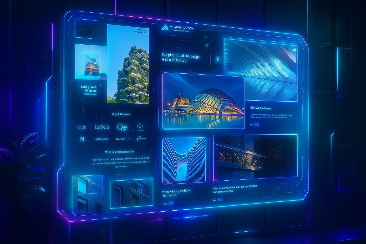 LOUDAVE.com UX visual